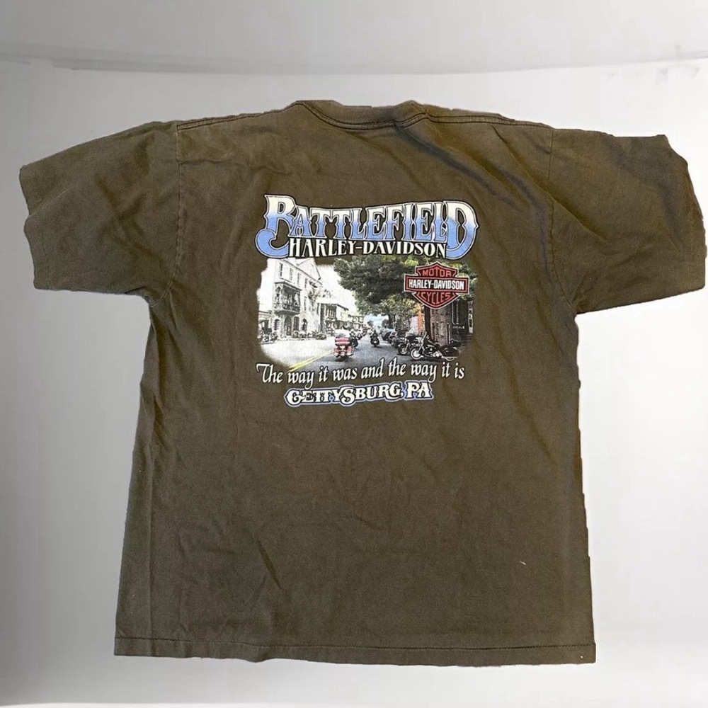 2007 Battlefield Harley-Davidson Gettysburg,PA t-shirt XL